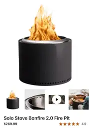 Solo stove bonfire — Photo 1