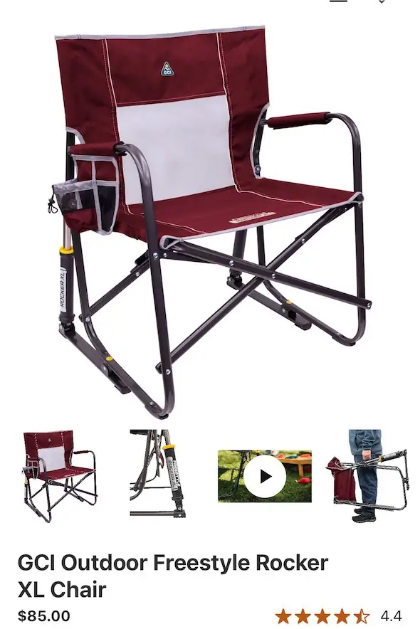 Gci rocker chair — Photo 1