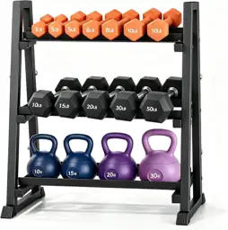 Leteuke 3 Tier Dumbbell Rack… — Photo 1