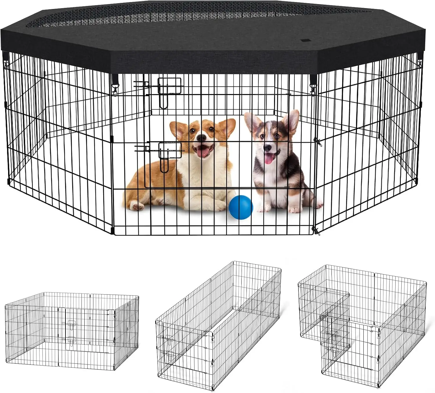 Peekaboo DogPlaypen 24 in-8 Panel… — Photo 1