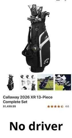 Callway 2026 xr 13-piece complete… — Photo 1