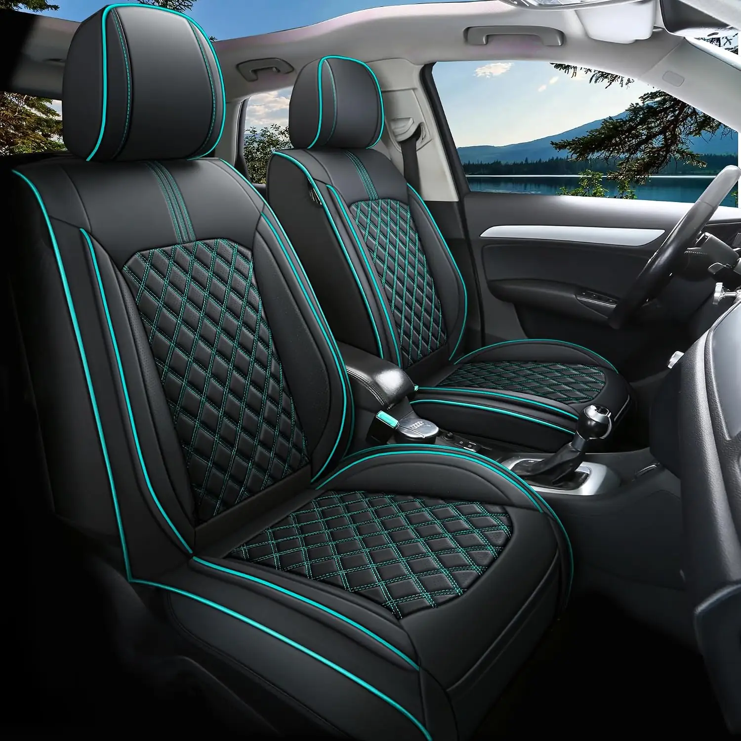 Leather Auto Car Seat Covers… — Photo 1