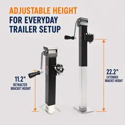 NBJINGYI 5000lb Trailer Jack, 10"… — Photo 2