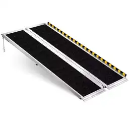 5ft Folding Wheelchair Ramp, Aluminum… — Photo 2