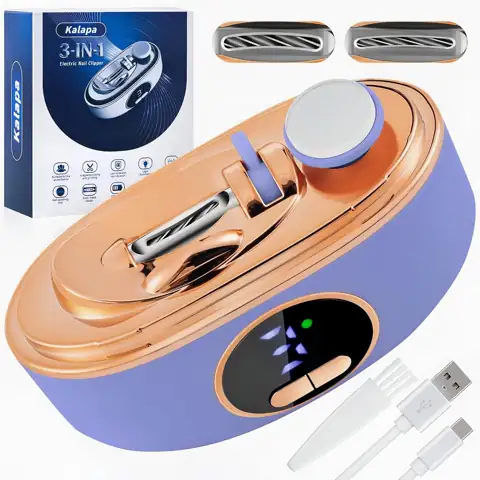 Electric Nail Clipper File Toenail… — Photo 1