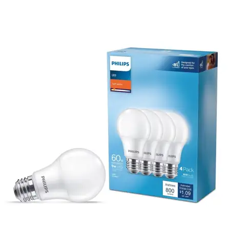 Philips LED 60W Frosted Soft… — Photo 1