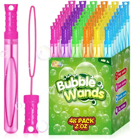 48 Pack Bubble Wand Bulk,… — Photo 1