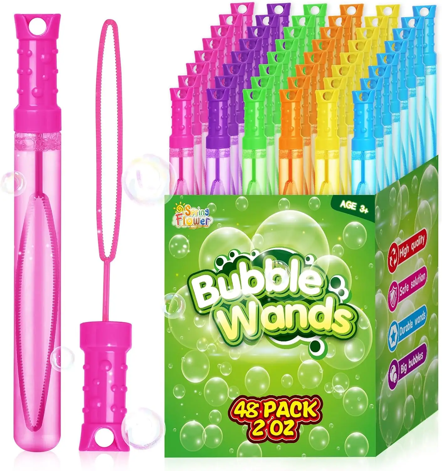 48 Pack Bubble Wand Bulk,… — Photo 1