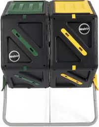 Miracle-Gro Dual Chamber Compost Tumbler… — Photo 2