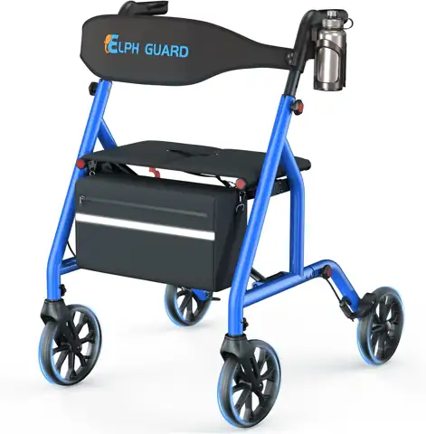Foldable Rollator Walkers for Seniors… — Photo 1