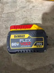 DeWalt 20V-60V MAX FLEXVOLT DCB609… — Photo 3