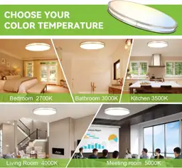 hykolity 32 Inch Oval LED… — Photo 2