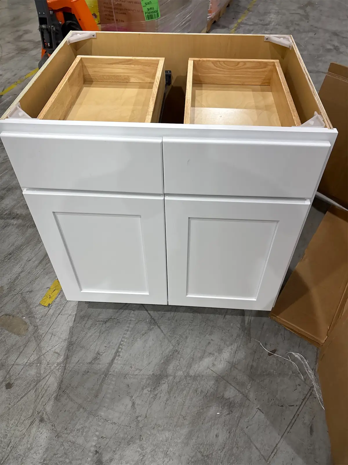 Luxor White 30" Double Door… — Photo 1