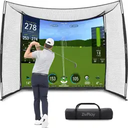 Golf Simulator Net Golf Cage… — Photo 1