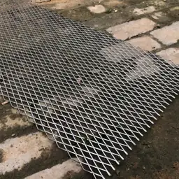 Expanded Metal Sheet 14GA Diamond… — Photo 2