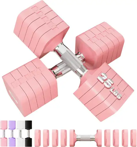 Adjustable Dumbbell Set for Women… — Photo 1