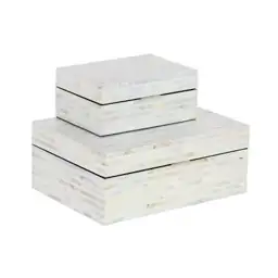 Set of 2 Shell Mosaic… — Photo 1