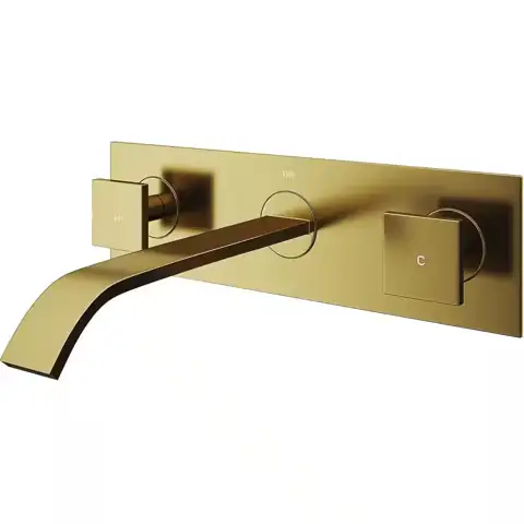 Titus Two Handle Single-Hole Wall… — Photo 1