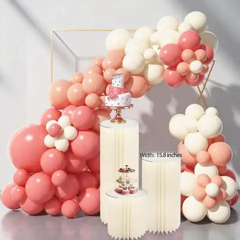 magalo 3PCS Cream White Round… — Photo 1