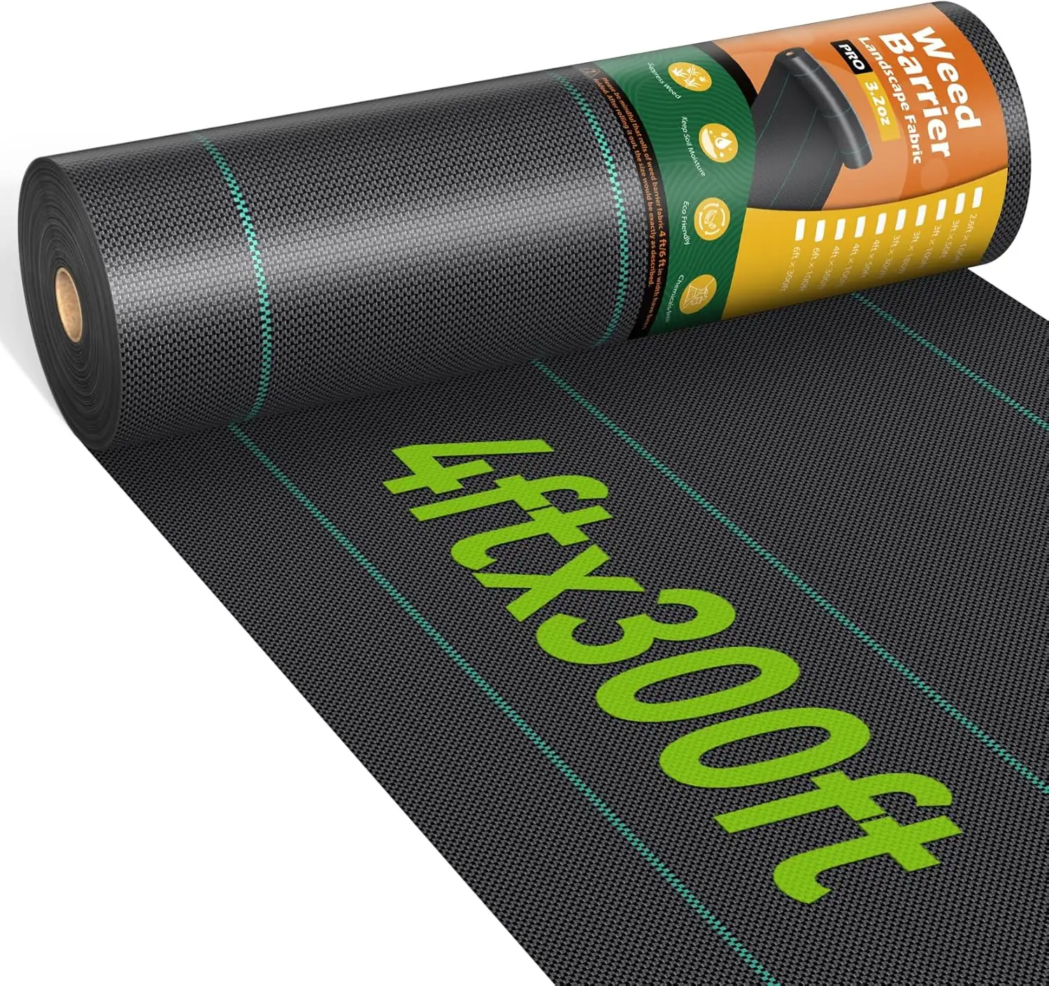 iropro 4ftx300ft Weed Barrier Fabric… — Photo 1