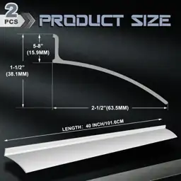 Hicarer 2 Pcs 40 Inch… — Photo 2