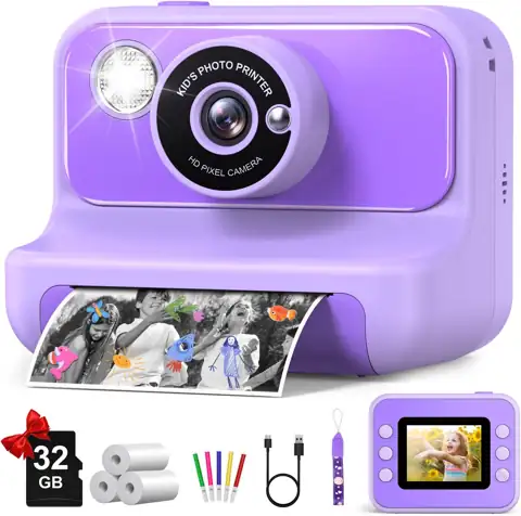 Kids Camera Instant Print, Christmas… — Photo 1
