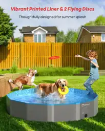Peteast Dog Pool for Large… — Photo 2