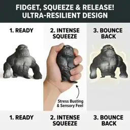 ArtCreativity 12-Pack Stretchy Gorilla Toys… — Photo 2
