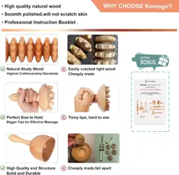 Komogir Wood Therapy Massage Tools… — Photo 2
