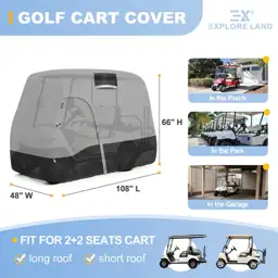 Explore Land Waterproof Golf Cart… — Photo 2