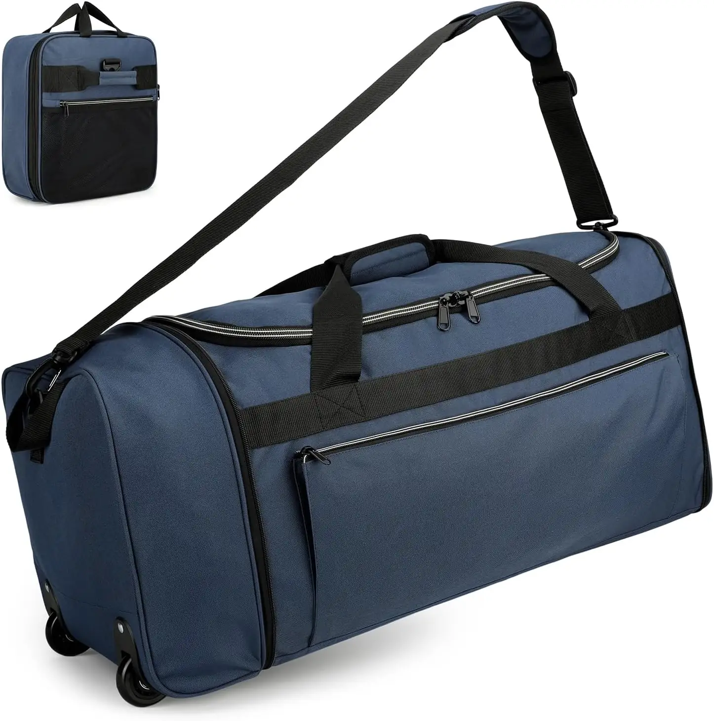 uarition 130L Foldable Rolling Duffle… — Photo 1