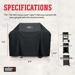 Weber Premium Outdoor Grill Cover… — Photo 2