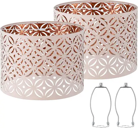 Pink Lamp Shades Set of… — Photo 1