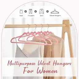 HOUSE DAY Pink Velvet Hangers… — Photo 2