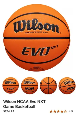 Wilson NCAA Evo NXT Game… — Photo 1