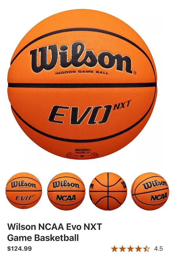 Wilson NCAA Evo NXT Game… — Photo 1