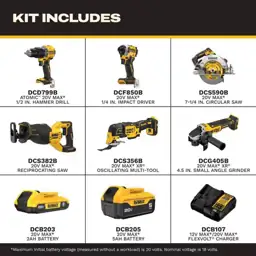 DEWALT 20V MAX Cordless 6-Tool… — Photo 2