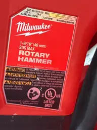 Milwaukee 1-9/16 in. SDS-Max Rotary… — Photo 5