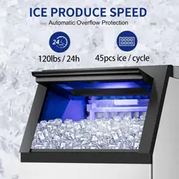 Commercial Ice Maker Machine 120Lbs/24H… — Photo 2