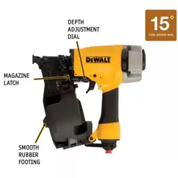 DEWALT Pneumatic 15-Degree Coil Corded… — Photo 2