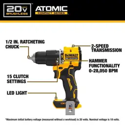 DeWalt 20V MAX Atomic Cordless… — Photo 2