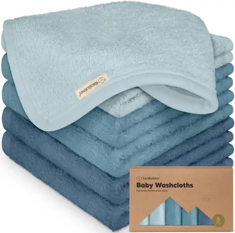 6-Pack Baby Washcloths, Soft Absorbent… — Photo 1