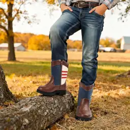 Wulubaba Girls Cowgirl Boots Embroidered… — Photo 2