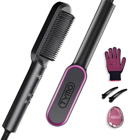 TYMO Hair Straightener Brush, Hot… — Photo 1