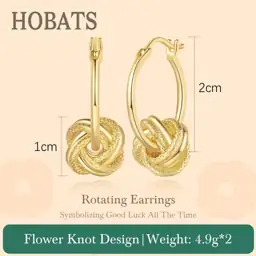 Gold Hoop Earrings for Women… — Photo 2
