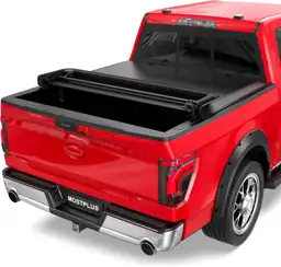 MOSTPLUS 5.5FT Quad-Fold Soft Tonneau… — Photo 1