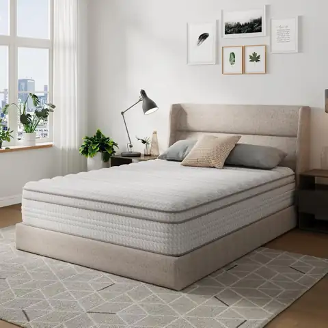 Novilla 12-Inch King Hybrid Mattress… — Photo 1