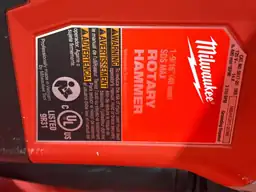 1-9/16 in. SDS-Max Rotary Hammer — Photo 5