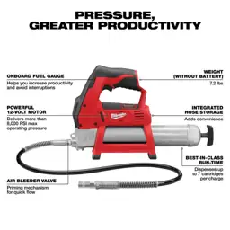 Milwaukee M12 Cordless Grease Gun… — Photo 2