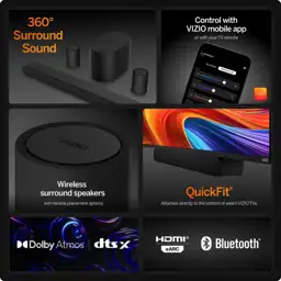 VIZIO 5.1-Channel Soundbar with Wireless… — Photo 2